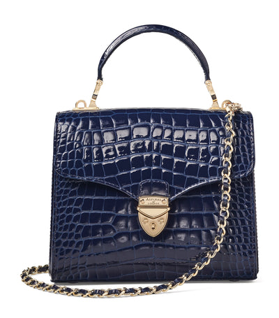 Harrods Aspinal of London Midi Mayfair Top-Handle Bag- Buy online at McGrocer