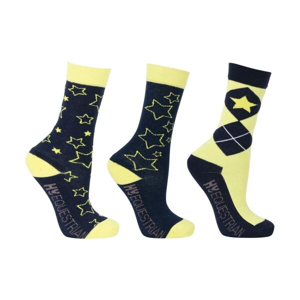 Hy Kids Stella Socks Set (Pack of 3) (8 -12)