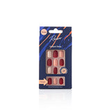 Rawr Beauty Stick On Nails Matt Brown/Beige- Rounded GOODS Superdrug   