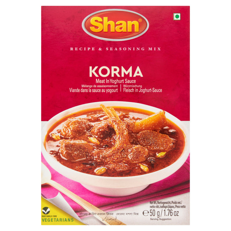 Shan Korma seasoning mix 50g - British product
