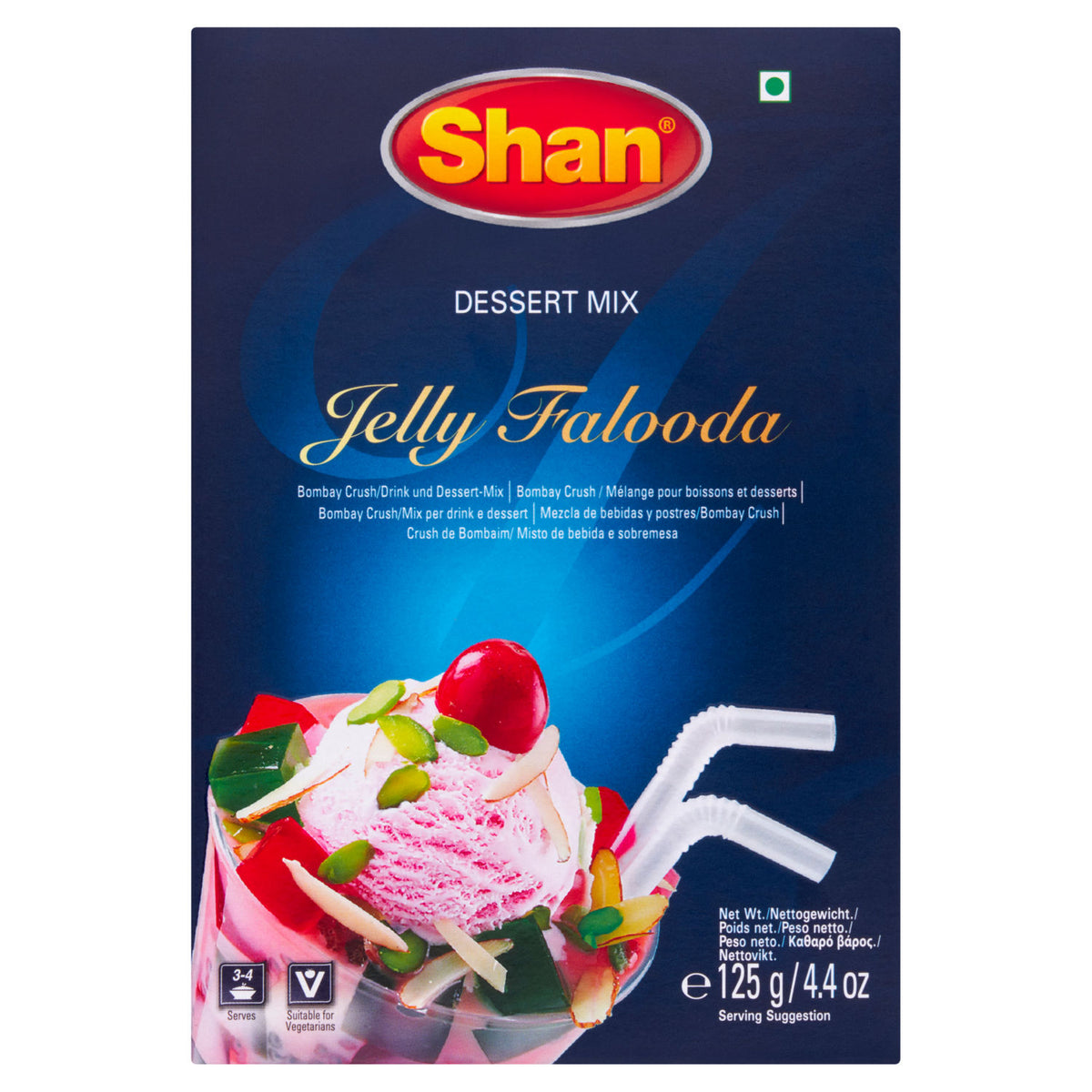 Shan Jelly Falooda dessert mix 125g - British product