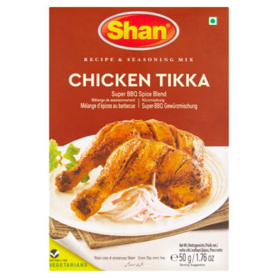 Shan Super BBQ Spice Hähnchen Tikka Gewürzmischung 50g