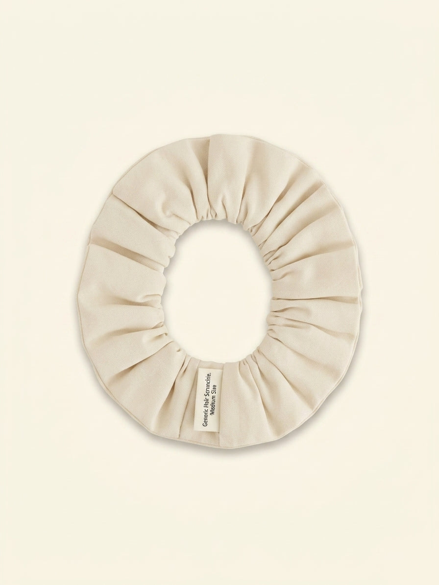 Burberry kids checked double-stitch cotton scrunchie (British brand)
