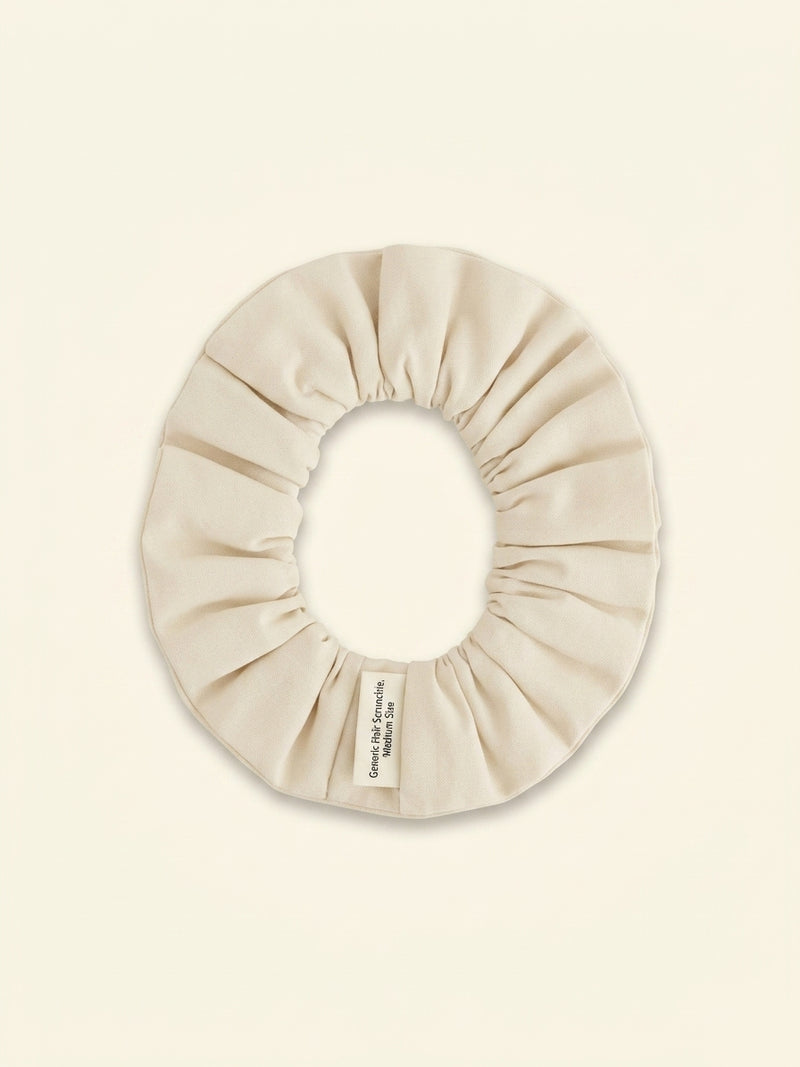 Burberry kids checked double-stitch cotton scrunchie (British brand)