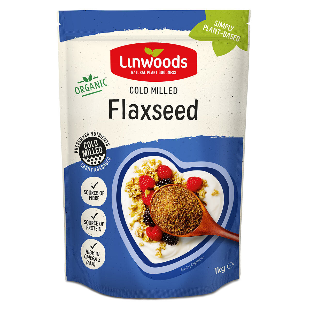 Linwoods Organic Flaxseed, 1kg GOODS Costco UK