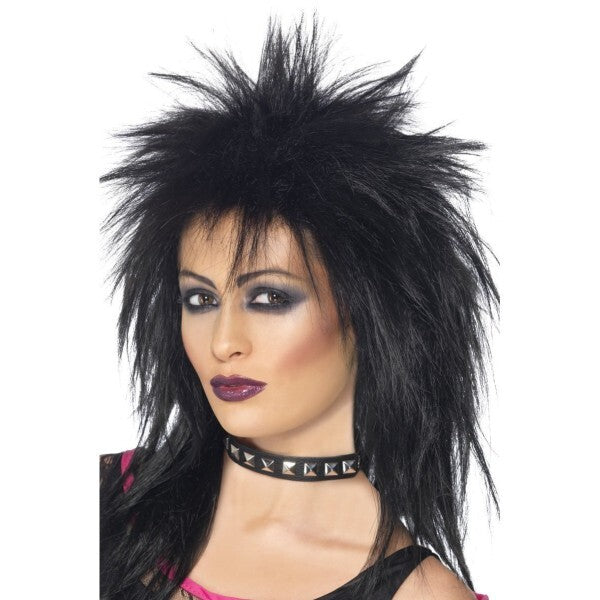 Smiffys Rock Diva Long Mullet Wig (British brand)