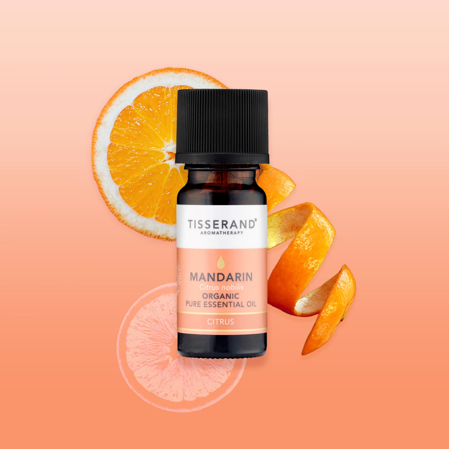 Tisserand Mandarin organic essential oil 9ml (British brand)