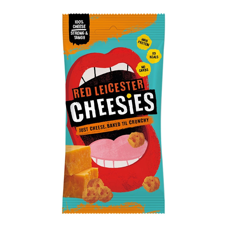 Cheesies Red Leicester Crunchy Popped Cheese 20g Crisps & Chips Holland&Barrett   