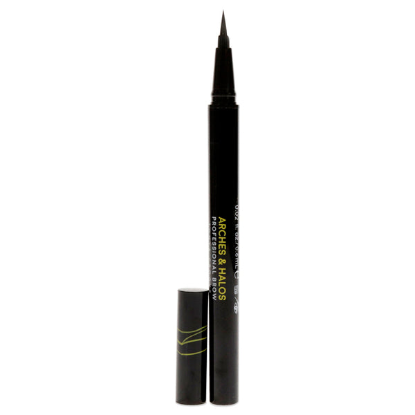 Arches & Halos brow tip pen warm brown (British brand)