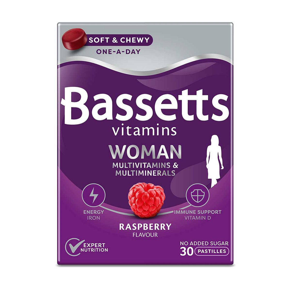 Bassetts Vitamins Woman Raspberry Flavour – 30 Pastilles GOODS Boots   