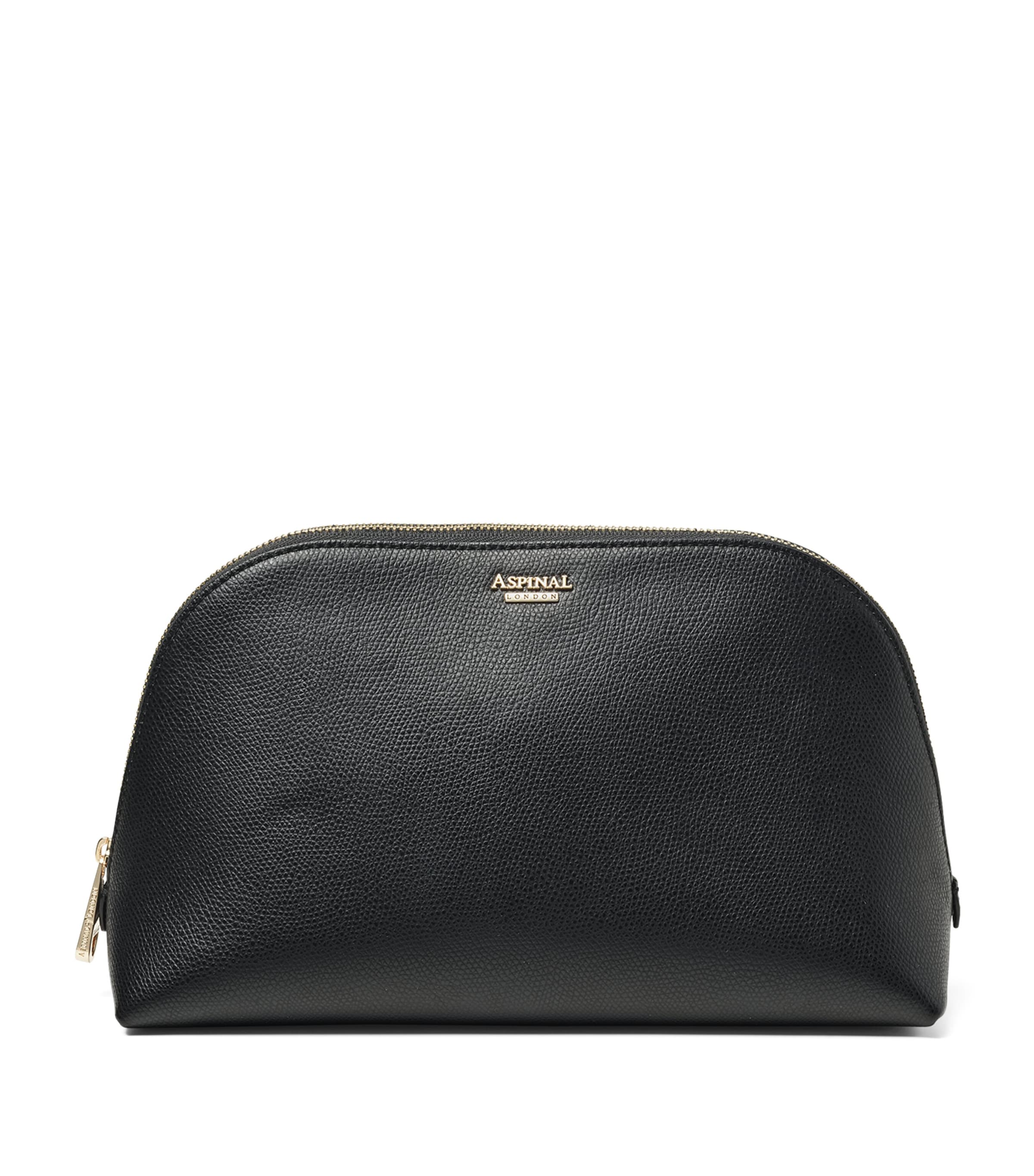 Aspinal of London large leather cosmetic case - British product