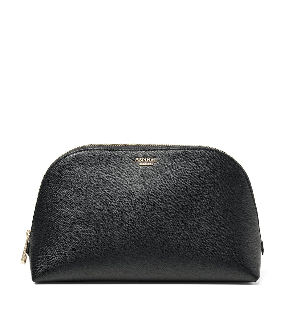 Aspinal of London large leather cosmetic case - British product