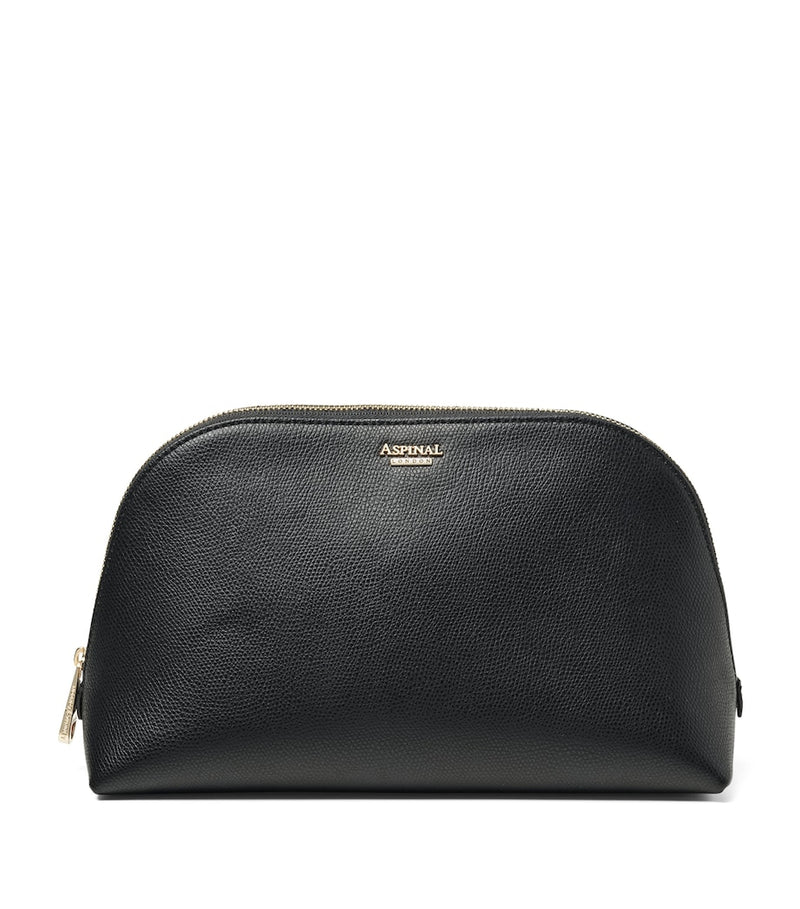 Aspinal of London large leather cosmetic case - British product