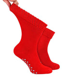 Dr.Socks extra wide winter bed socks with grips, imported from the UK