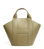 Harrods medium grab leather tote bag (British brand)