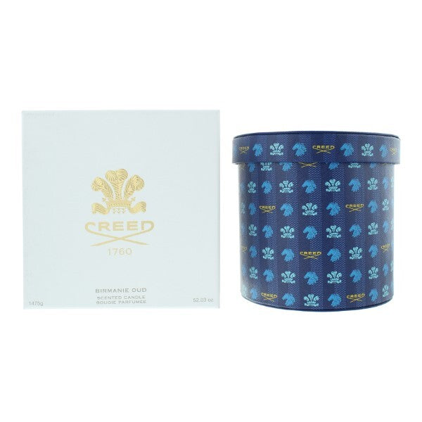 Creed Birmanie Oud Blue Leather Candle 1475g (British brand)
