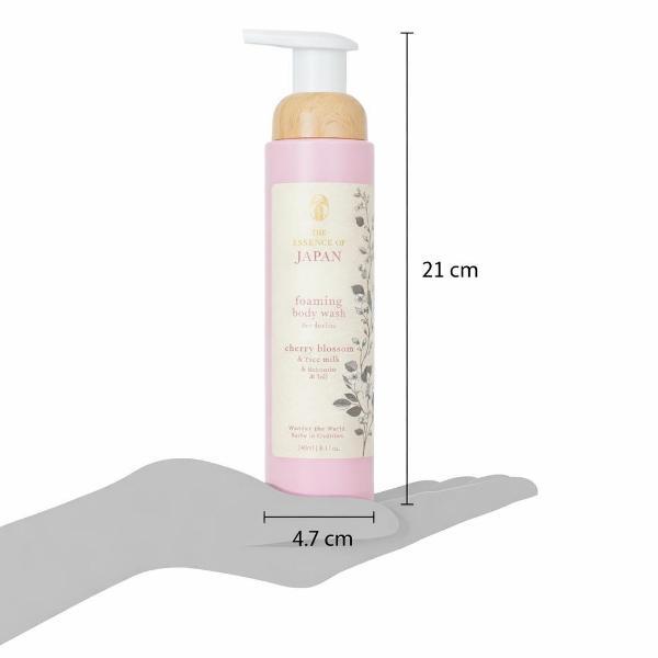 Wanderflower Foaming Body Wash 240ml, UK version