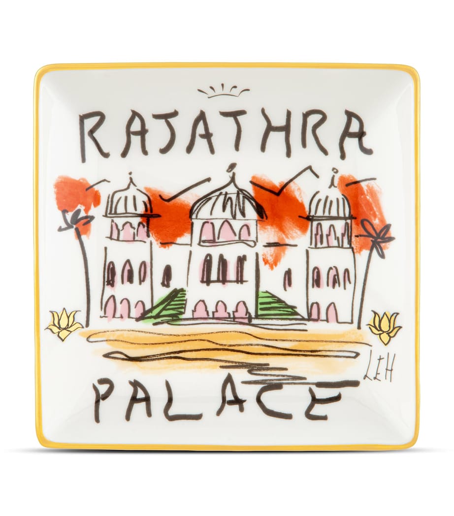 GINORI 1735 Rajathra Palace decorative tray 13.5cm - British product