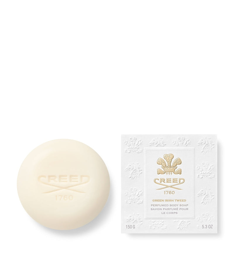 Creed Green Irish Tweed perfumed soap 150g bar, UK version
