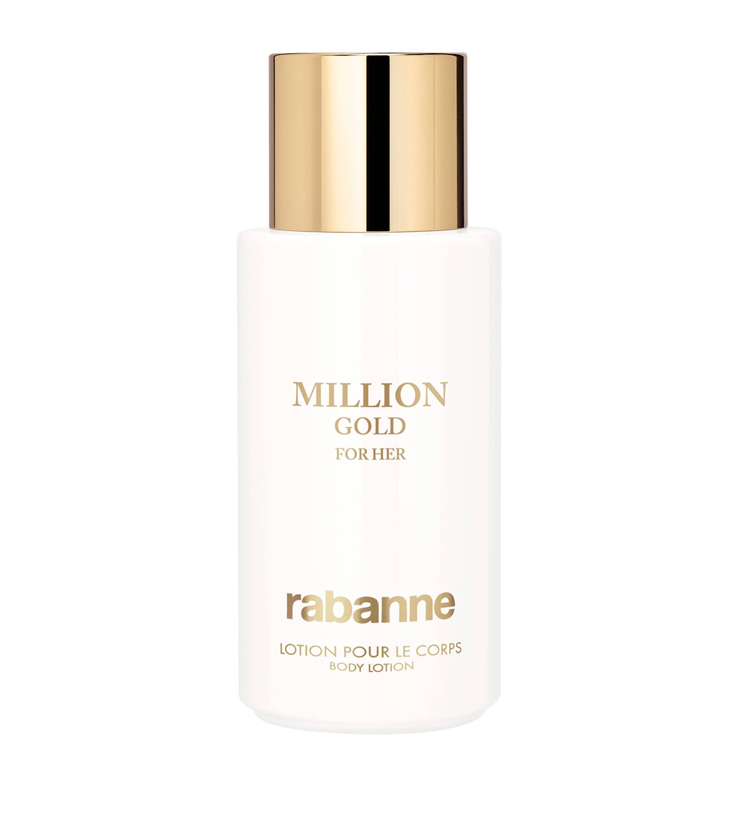 Rabanne Million Gold For Her body lotion 200ml, UK version
