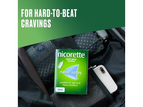 Nicorette® Nasal Spray Nicotine 10ml (stop smoking aid) GOODS Sainsburys   