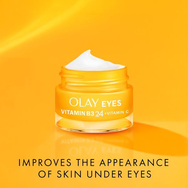 Olay Vitamin B3 24 + Vitamin C Eye Cream 15ml GOODS Superdrug   