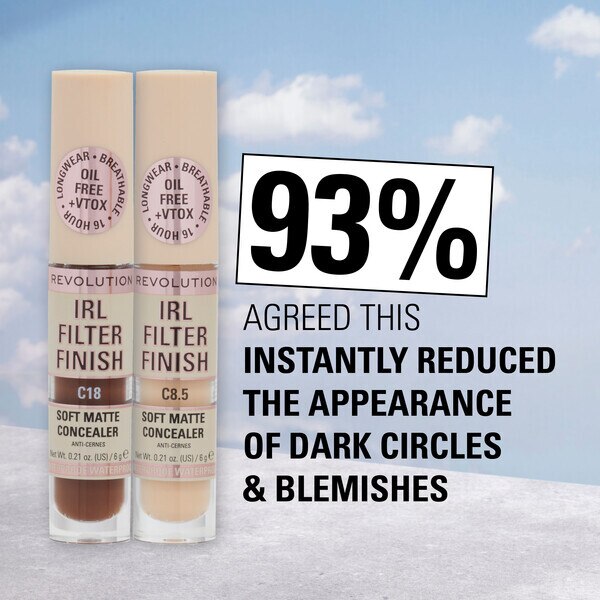 Revolution  Irl  Filter Finish Concealer C0.1 GOODS Superdrug   