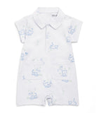 Kenzo Kids cotton printed playsuit 3-18 months, UK version