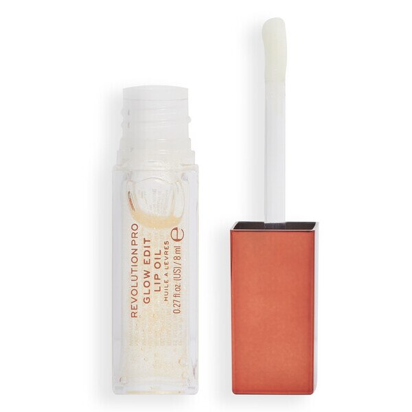 Revolution Pro Glow Edit Shimmer Lip Oil Touch Clear GOODS Superdrug   