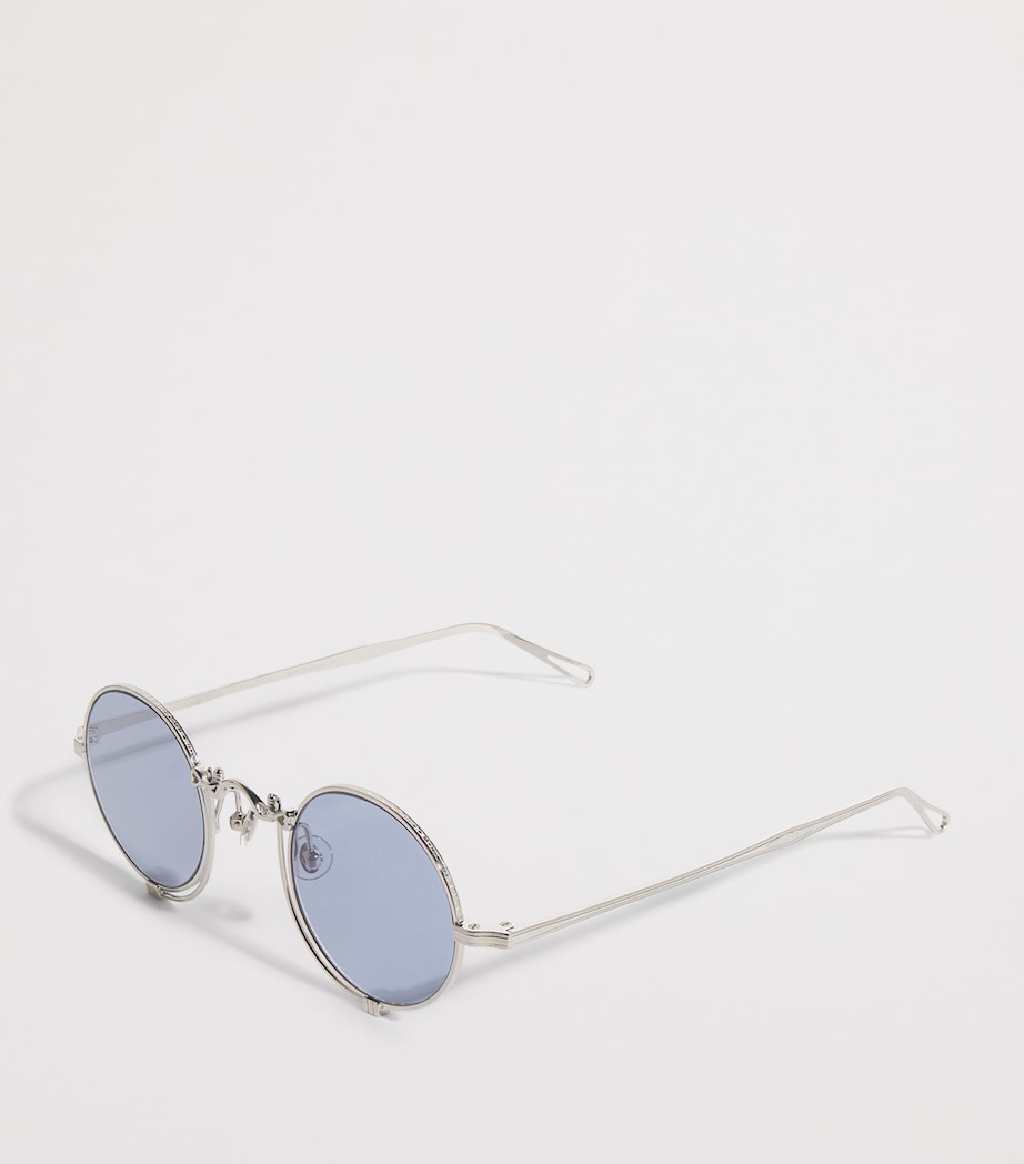 Matsuda runde 10601H Titan-Sonnenbrille, UK-Version