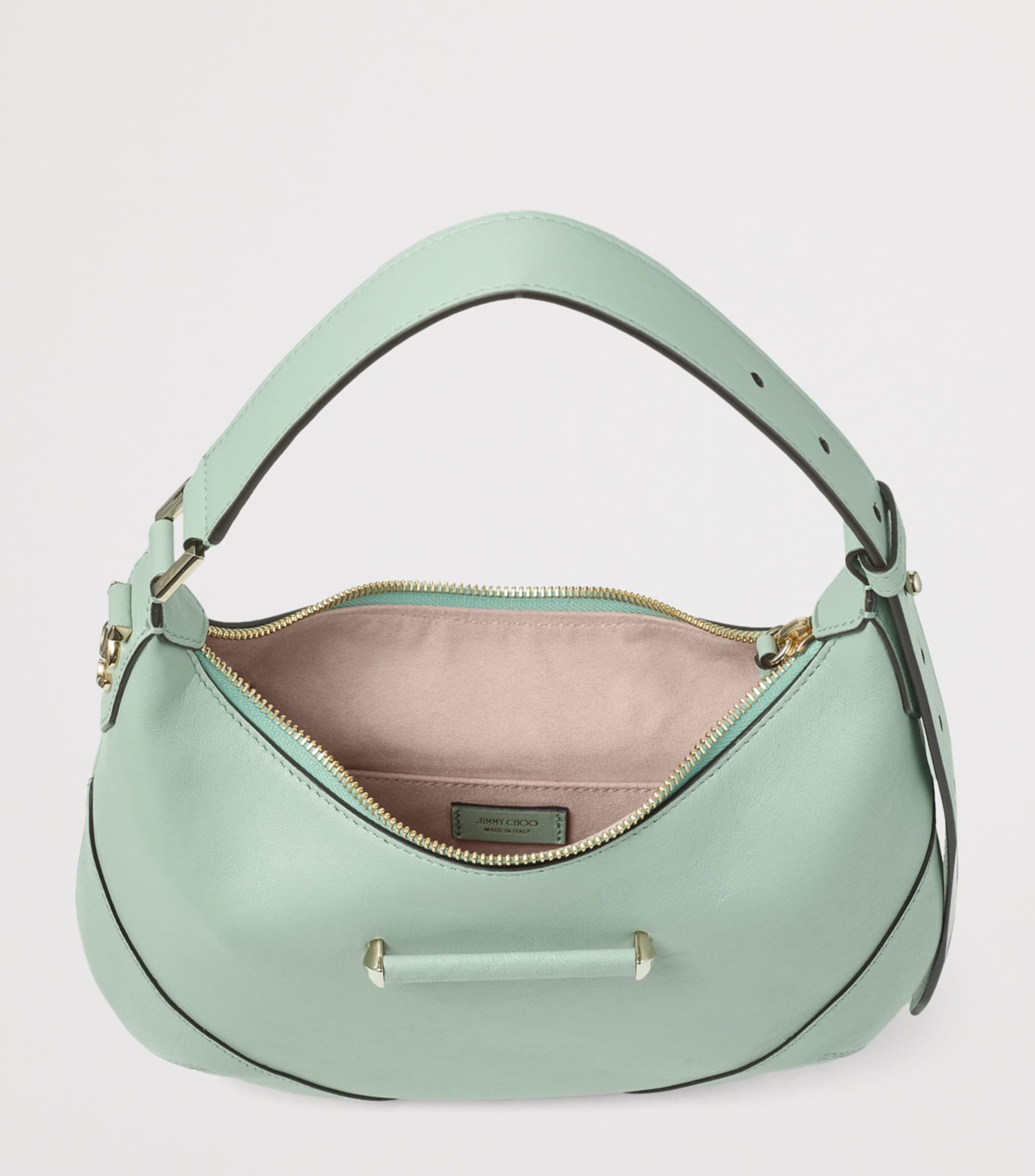 Jimmy Choo Small Bar leather shoulder bag (British brand)