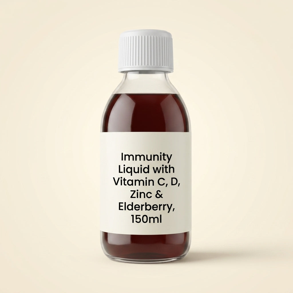 Holland & Barrett Holunderbeeren-Immunität Flüssigkeit 150ml (Britische Marke)