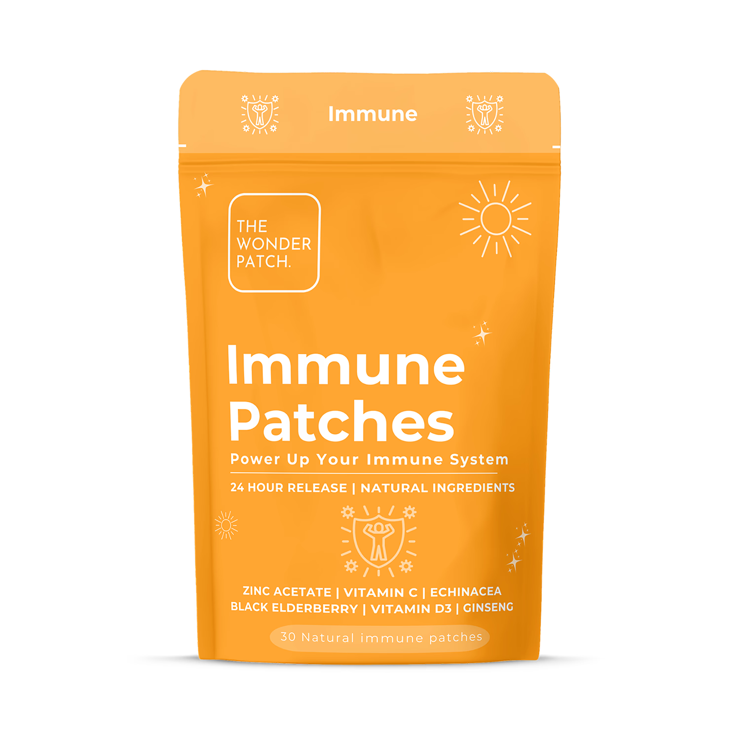 The Wonder Patch immune patches 30 patches (British brand)