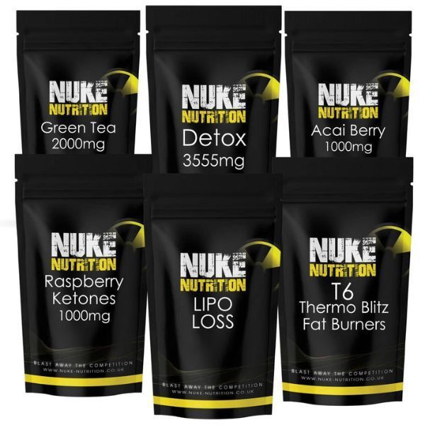 Nuke Nutrition Hair & Skin Care Tablets  - Bundle GOODS Superdrug   