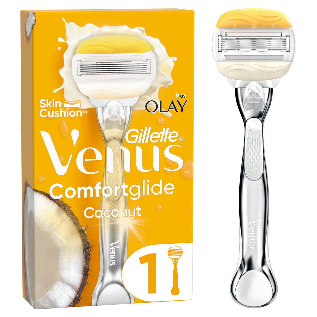 Venus Comfortglide Coconut plus Olay Razor with Blade