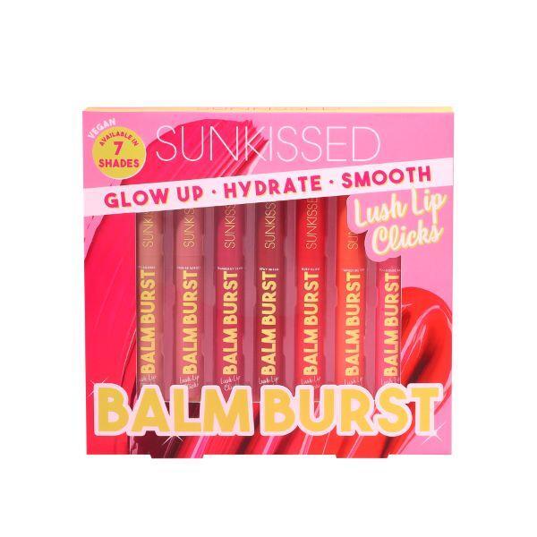Sunkissed lip balm gift set 7 shades (British brand)
