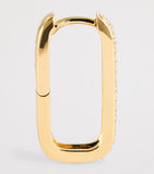 Jacquie Aiche single hoop earring diamond pavé - British product