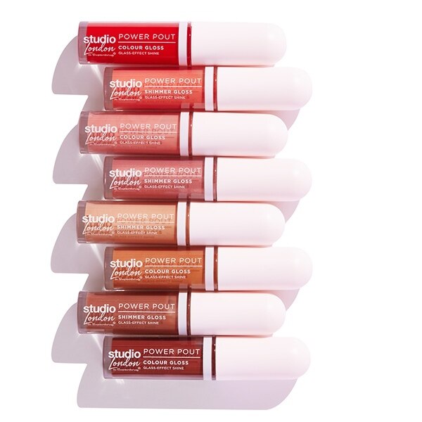 Studio London Power Pout Colour Gloss Add Motivation GOODS Superdrug   