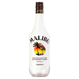 Malibu Original White Rum with Coconut Flavour 1L Absolut Beefeater Malfy & Malibu Sainsburys   