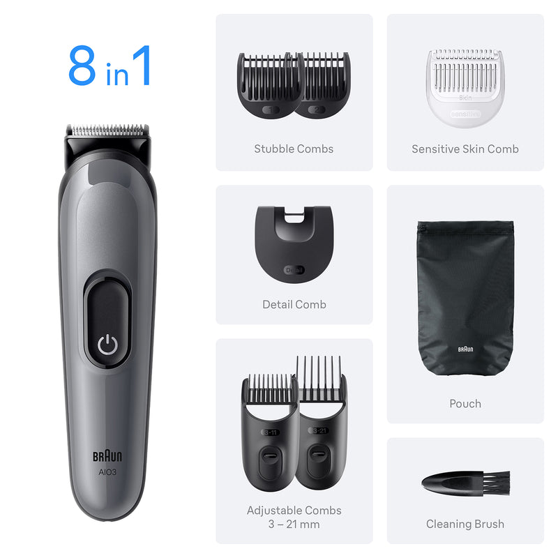 Braun grooming kit Series 3 8in1 - British product
