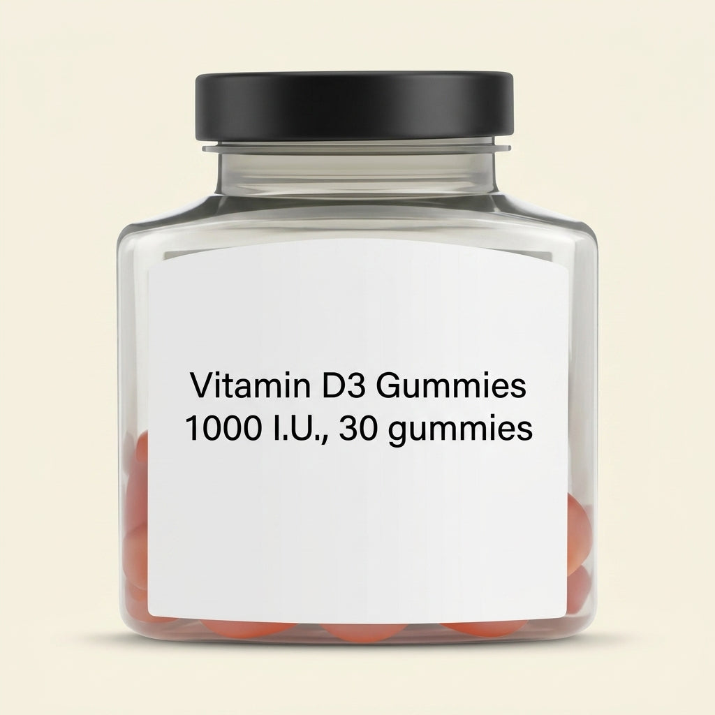 Holland & Barrett vitamin D gummies orange flavour 30 count, imported from the UK