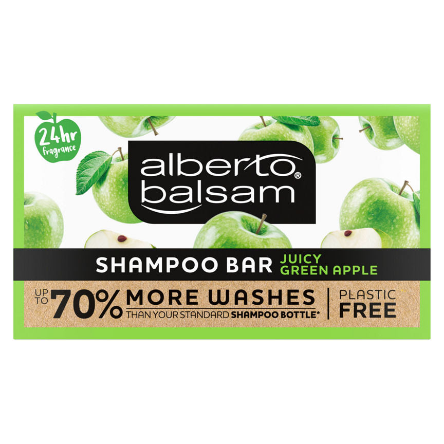 Alberto Balsam Alberto Balsam Juicy Green Apple Shampoo Bar 75 g