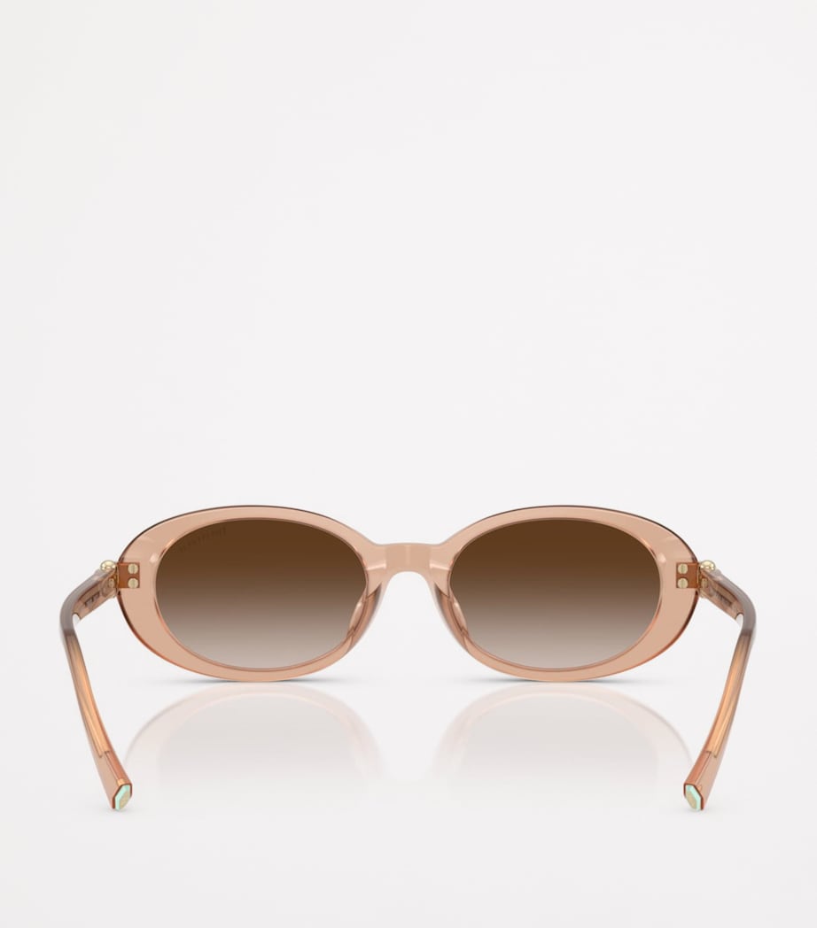 Tiffany & Co. oval acetate sunglasses, UK version