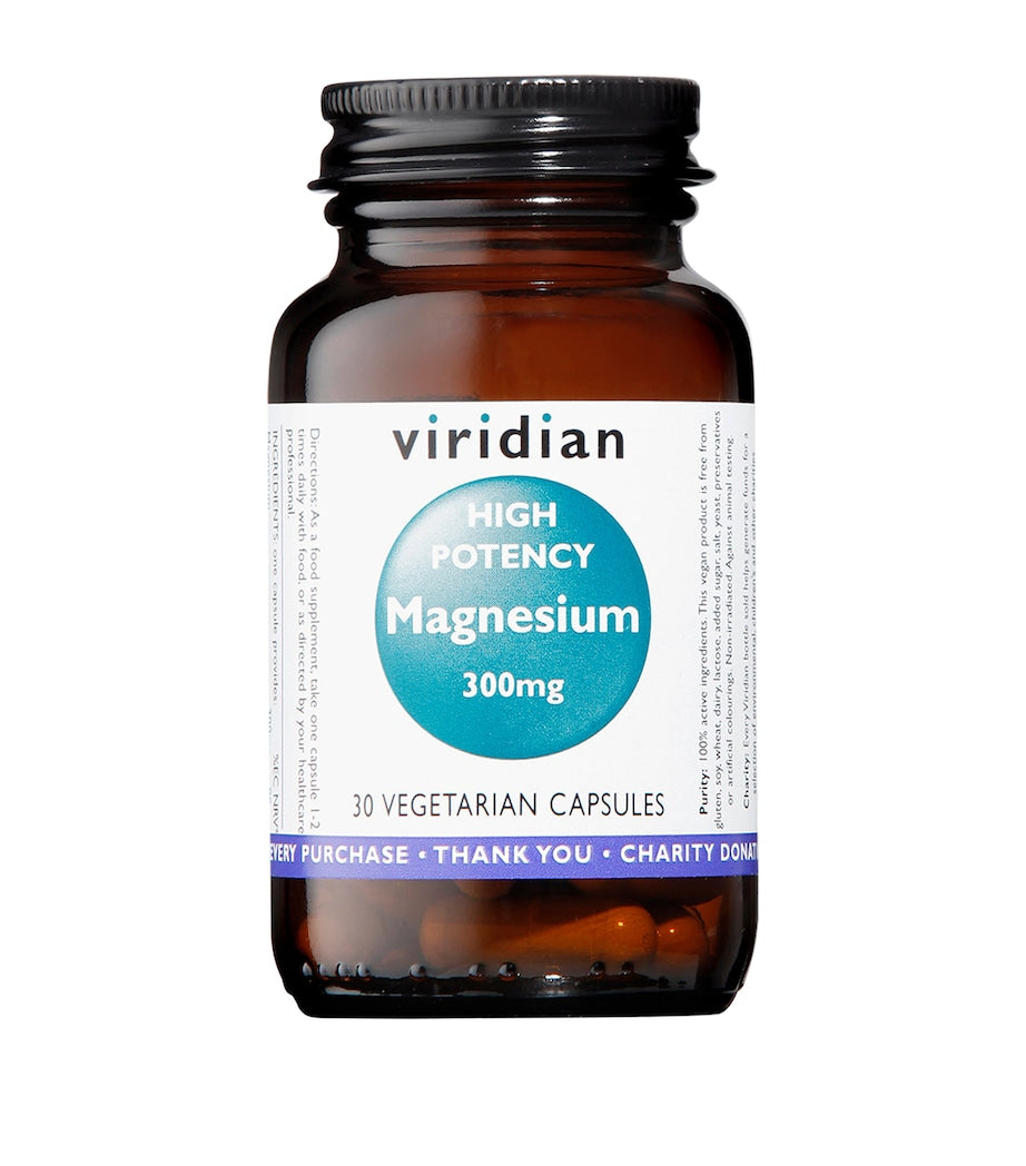 Viridian High Potency Magnesium supplement 30 capsules - British product