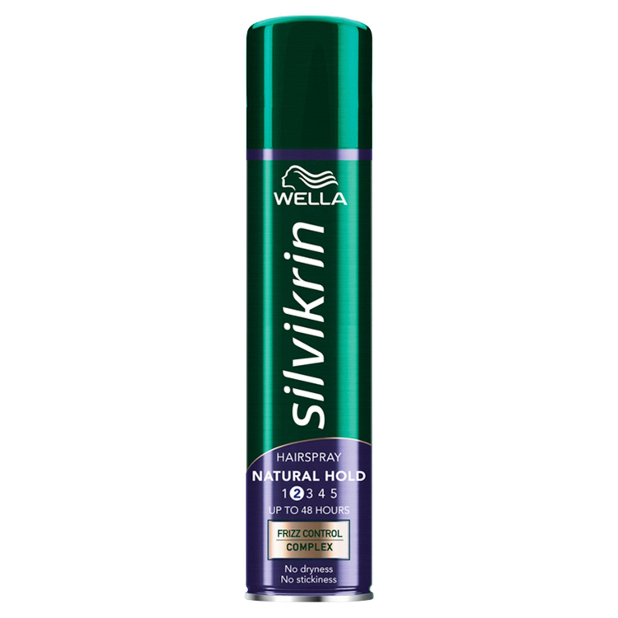 Wella Silvikrin Natural Hold Hairspray 250ml GOODS Sainsburys   