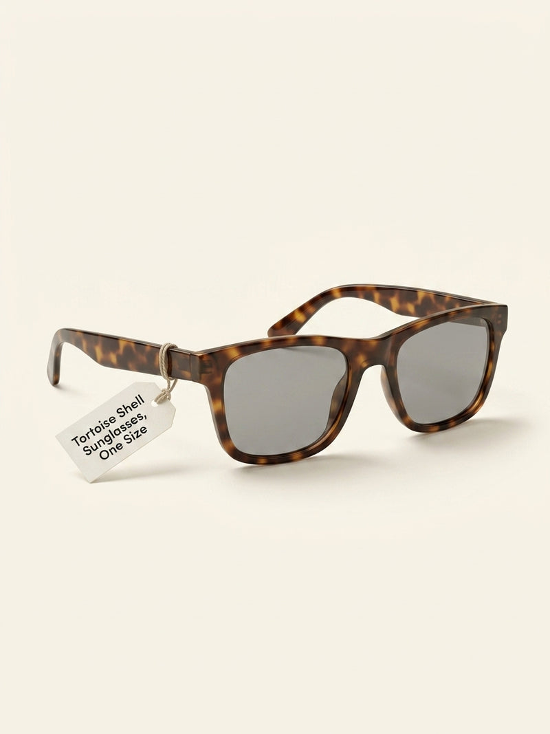 Prada rectangular sunglasses juniper tortoise grey 53mm - British product