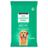 Sainsbury's Dog Grooming Wipes x15 Dog grooming Sainsburys   