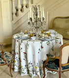 Summerill & Bishop botanical wildflower tablecloth 260cm - British product