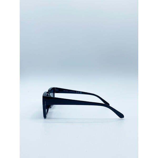 SVNX square frame sunglasses in black, UK version