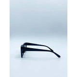 SVNX square frame sunglasses in black, UK version
